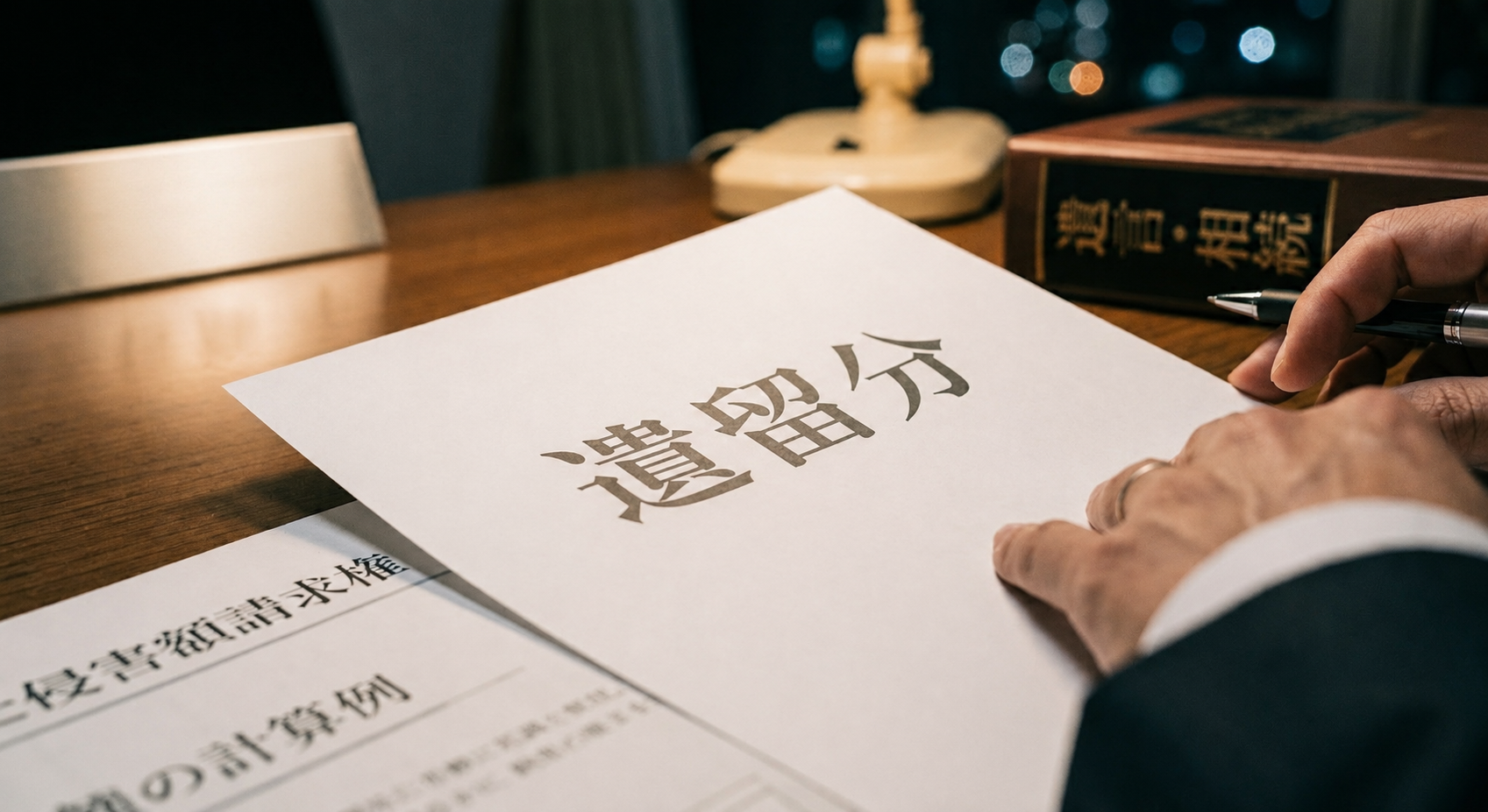 相続時によく聞く遺留分とは？