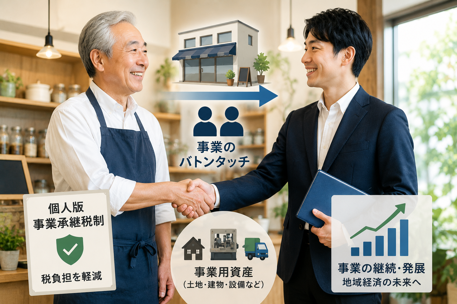 個人事業主の事業承継を支える 「個人版事業承継税制」とは?