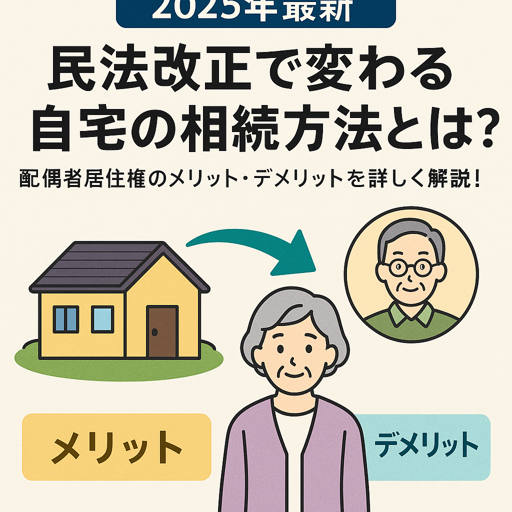 民法改正で変わる自宅の相続方法とは?